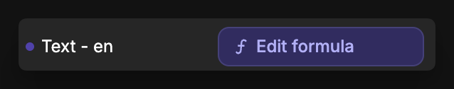 Formula window