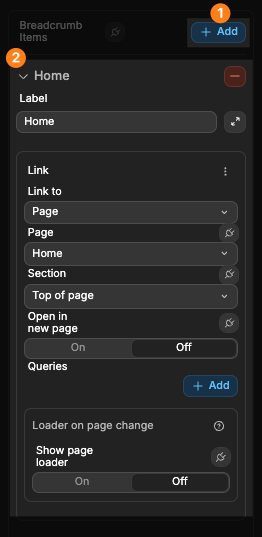 Manual Add Items