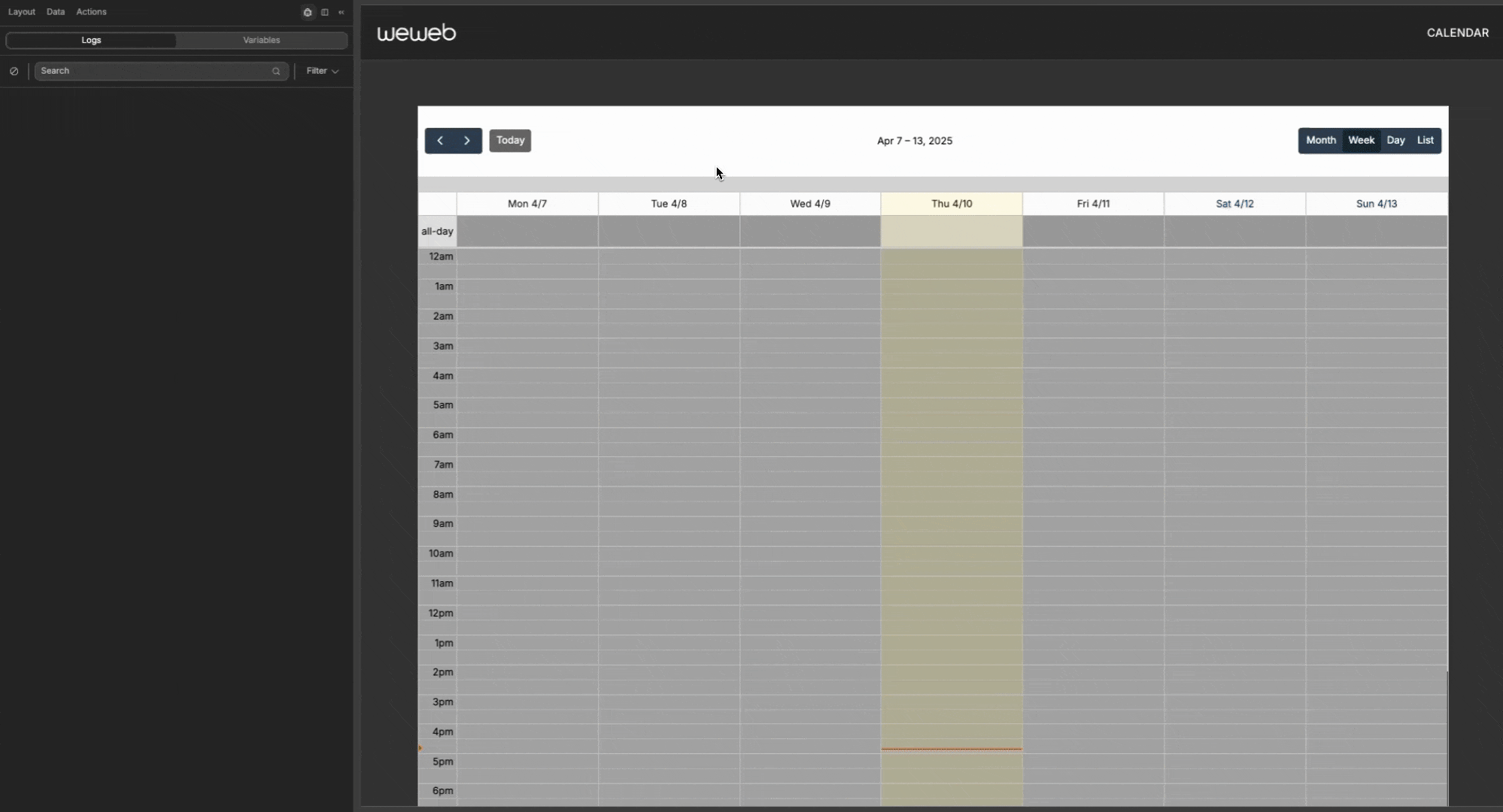 Create Events