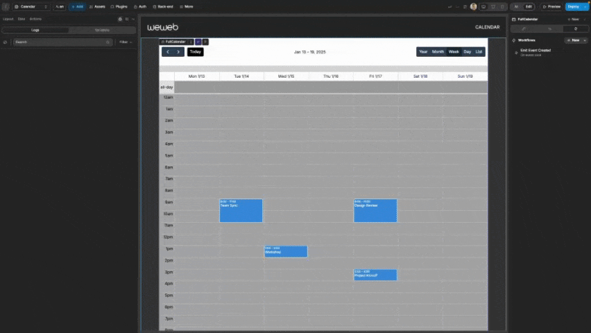 Bind Events