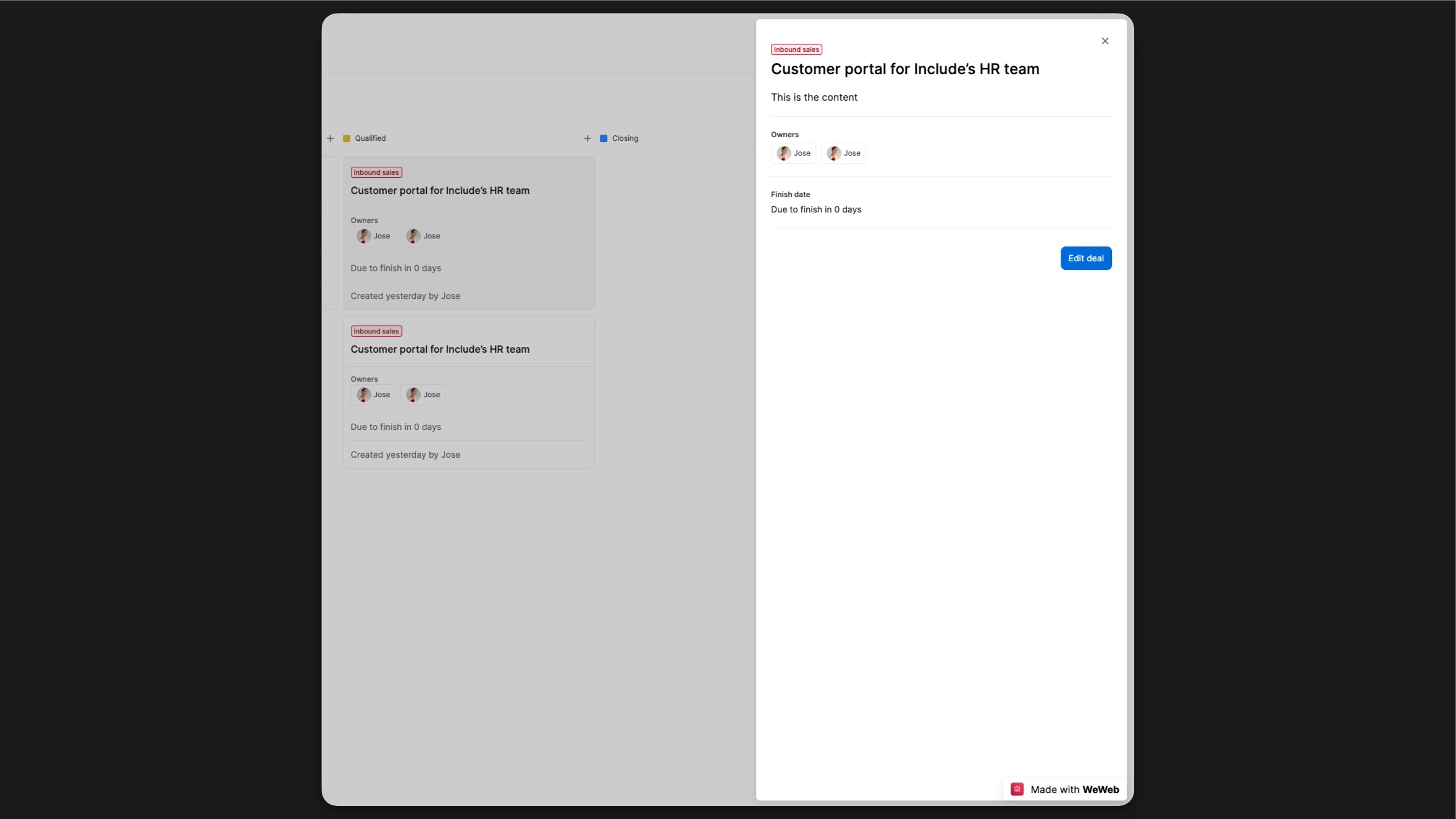 kanban-drawer