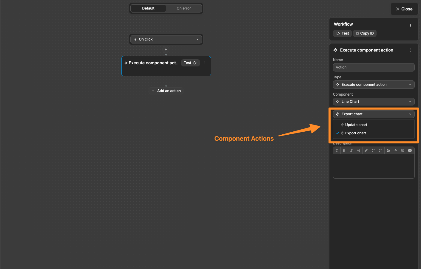 Component Actions