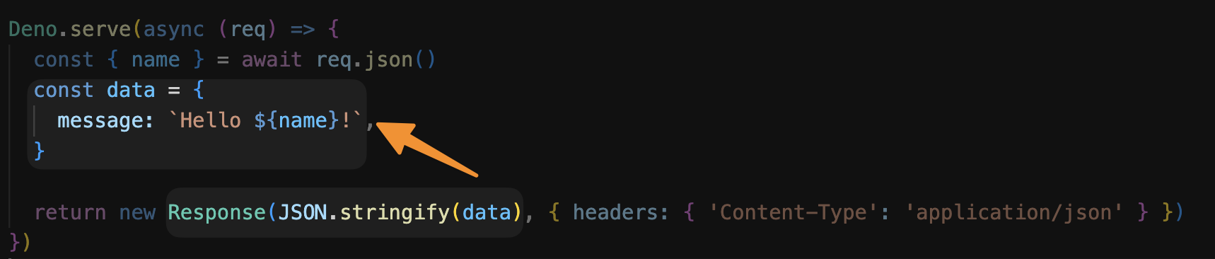Response format