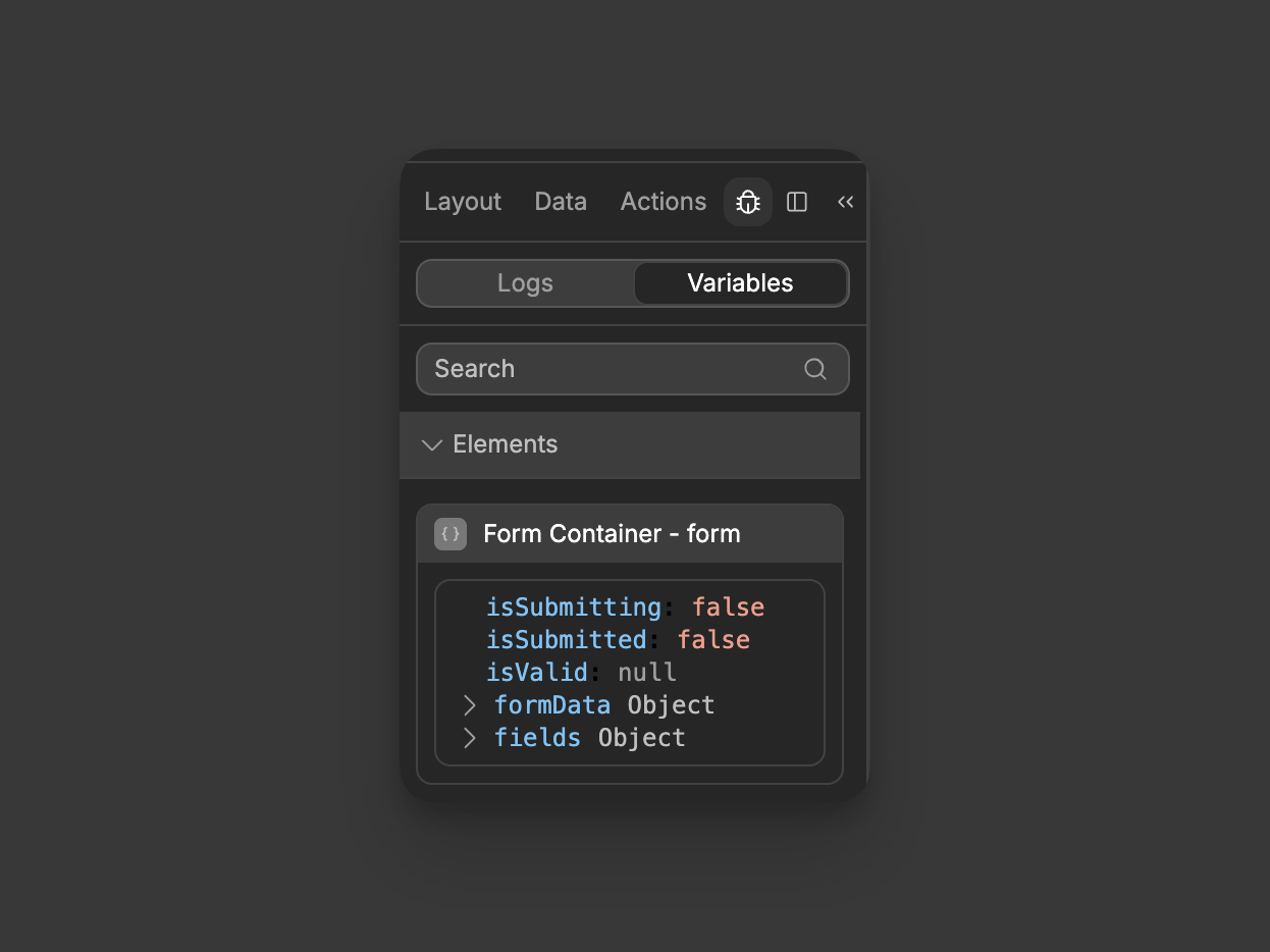 Form containers