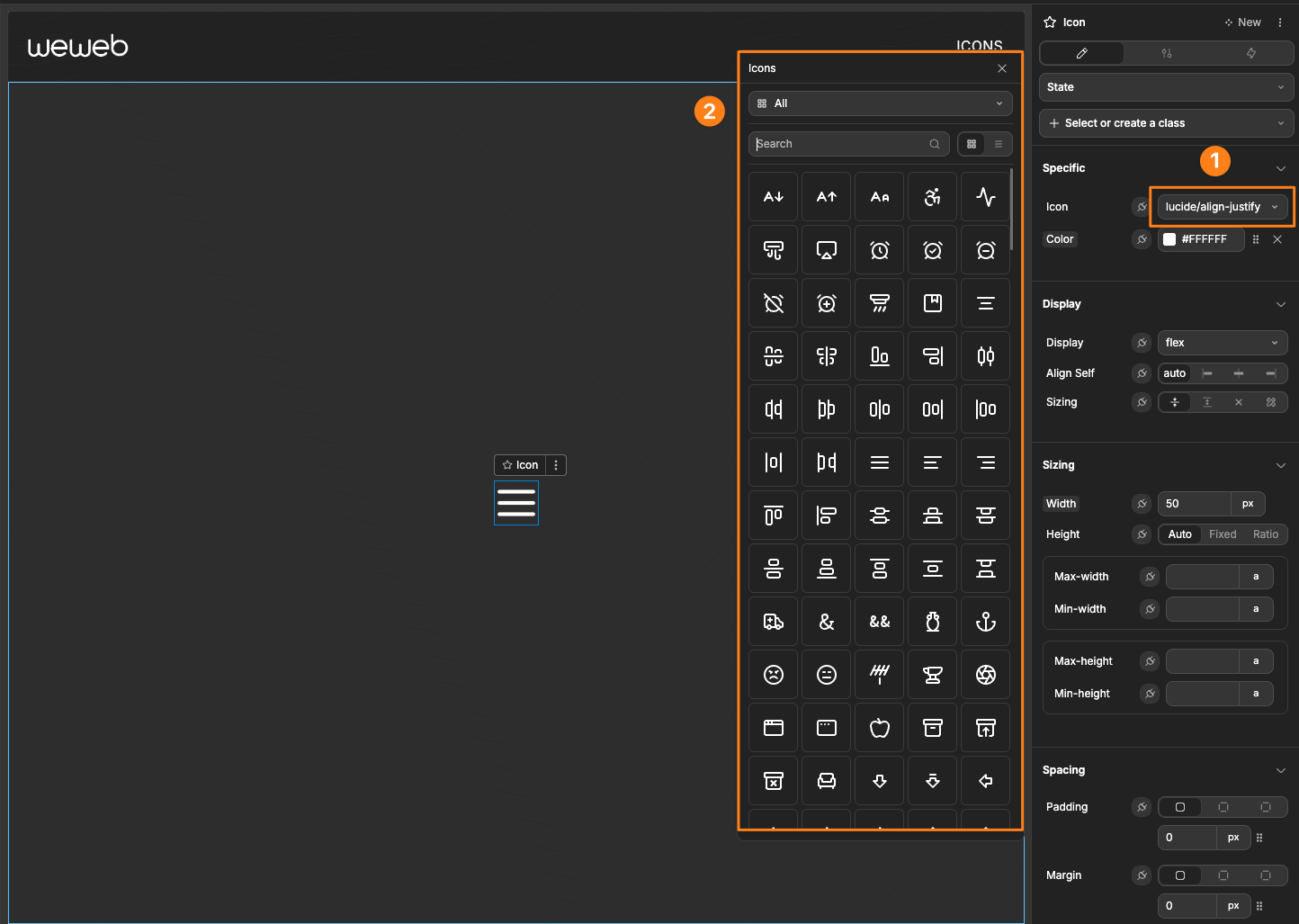 Select Icons