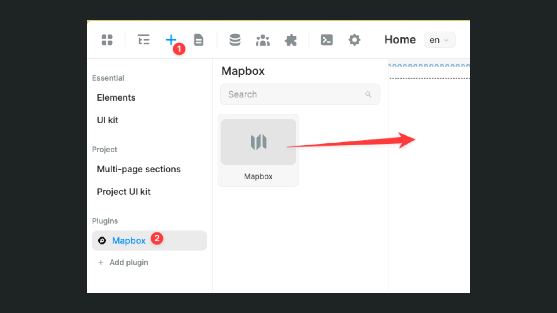 Add mapbox page