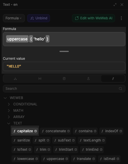 no-code formula