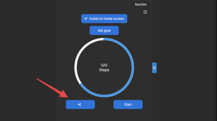 Share button