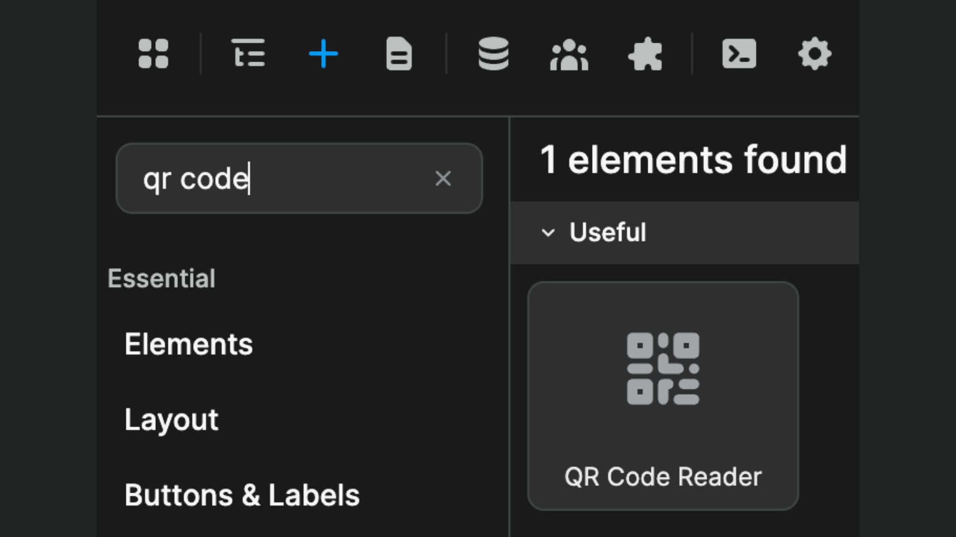 QR code reader