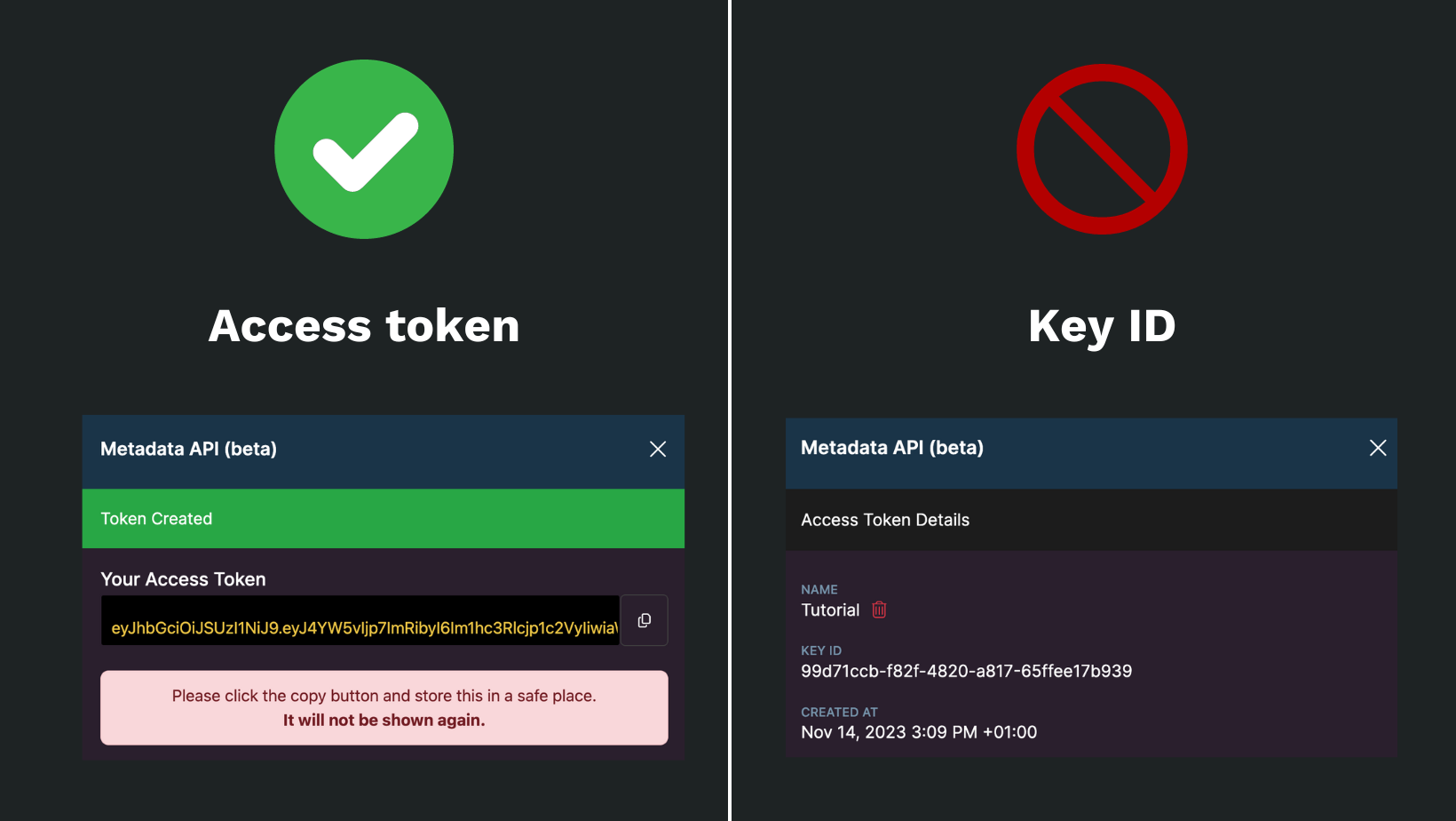 Xano access token